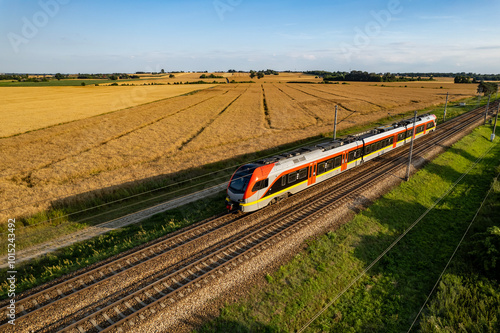 Passenger train.