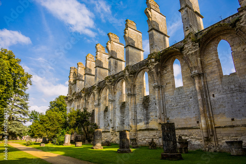 Vestiges de l'Abbaye de Longpont