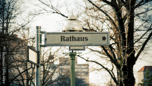 Signposts the direct way to City Hall