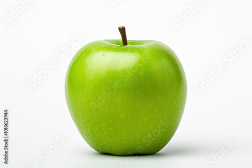 Green apple produce fruit plant.