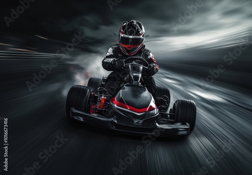 Go Kart Speed Blur.