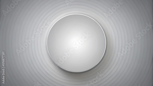 abstract grey background with geometric centered circle tilted angle