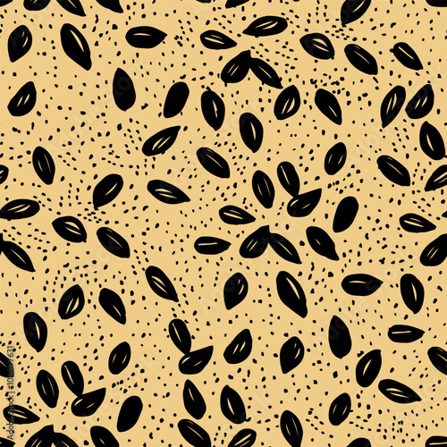 Pattern with seeds