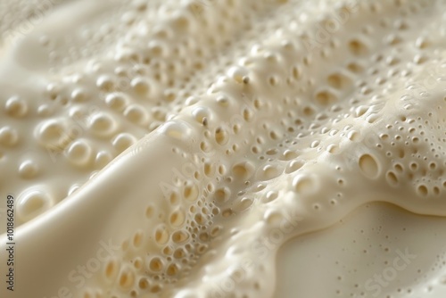 Close up of a latex material surface