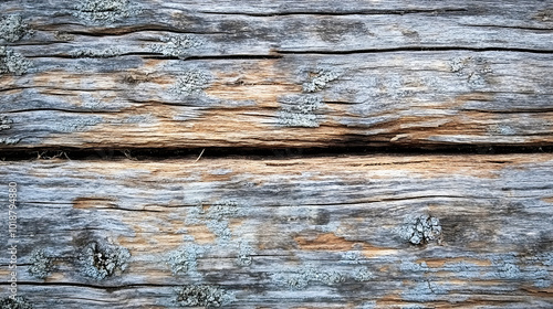 A weathered wood texture background with deep grain patterns and natural imperfections