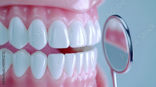 high-resolution dental care image, immaculate