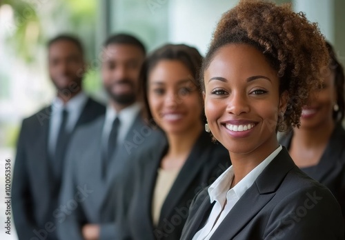 Businesswoman Smiling.