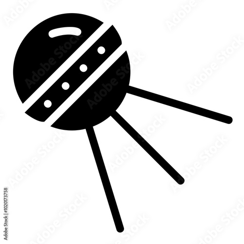 sputnik Line Icon