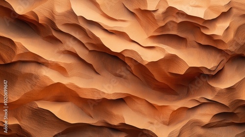 Abstract Brown Texture of Uneven Sand Dunes, Rough and Textured Surface, Nature, Wilderness, Desert Landscape, Earth Tones, Sandy Background, Nature Photography, Natural Elements, Rough Texture