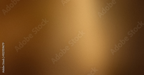 pearl bronze metal abstract background banner. grainy matte golden sanded metallic texture with noise.