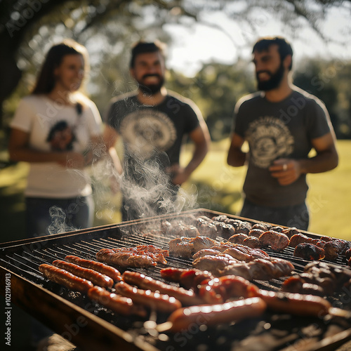 Experience the Flavor of Argentina: A Traditional Asado Gathering with Family and Friends