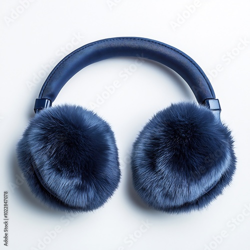 A pair of earmuffs on a white background.