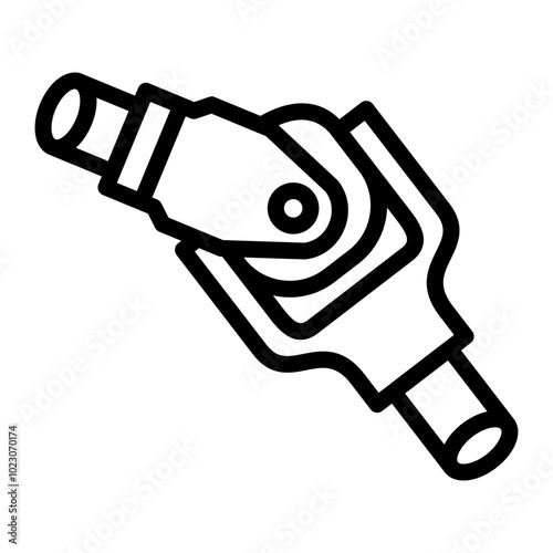 Universal Joint Vector Design Icon Style