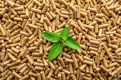 Green renewable fuel reflected pellet biomass in sustainable economy