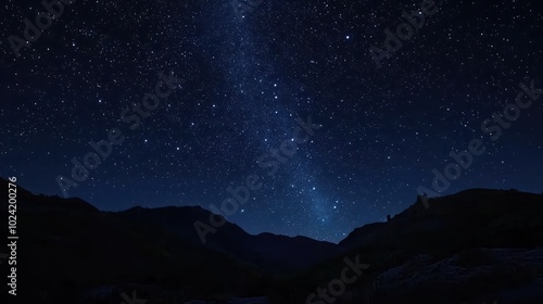 starry night sky fully with the stars