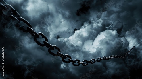 Dark Clouds and Chains in Ominous Atmosphere