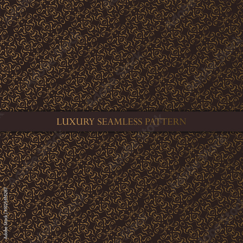 luxury dark seamless pattern background