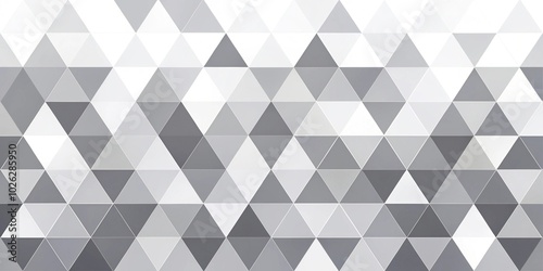 Modern geometric abstract pattern with gray triangles