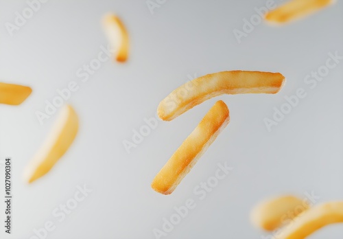 Floating French Fries