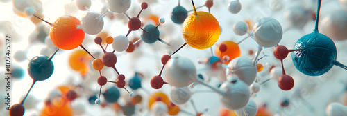 Detailed Molecular Model Representation of Xylonite Chemical Compound Showcasing Atomic Connectivity and Structural Configuration