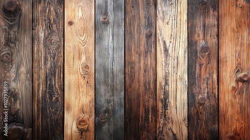  A close-up shot of a wooden wall with clocks mounted on both the upper and lower panels