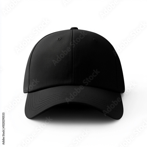 Mockup cap on white background.