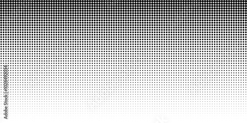 Dot pattern seamless background. Circle polka dot pattern vector template. Abstract futuristic dotted mesh with gradient effect. Geometric minimal digital design.