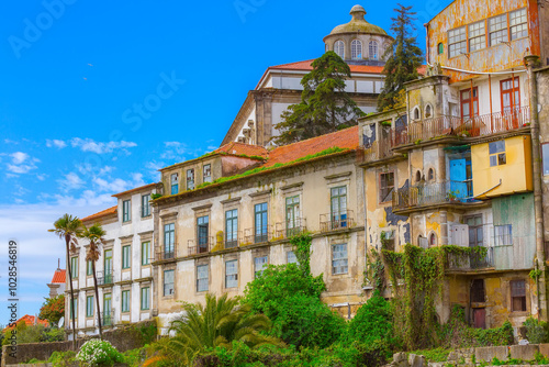 Porto, Portugal old town houses