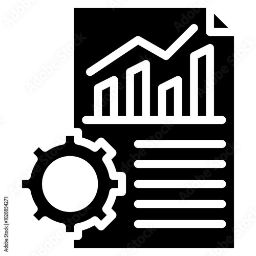 Business Performance icon vector image. Can be used for Business Performance.