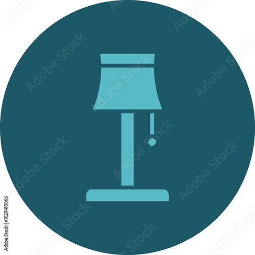 Floor Lamp Icon Design