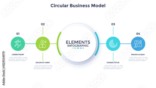 Modern Vector Infographic Banner