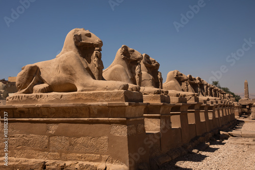 Karnak świątynia, Karnak, Luxor, Egypt.