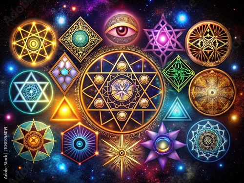 - Esoteric symbols