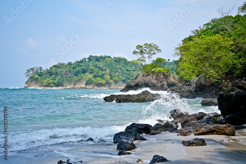 Beach in Costa Rica Manuel Antonio National Park