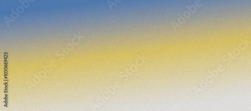 Azul e amarelo degradê abstrato plano de fundo granulado