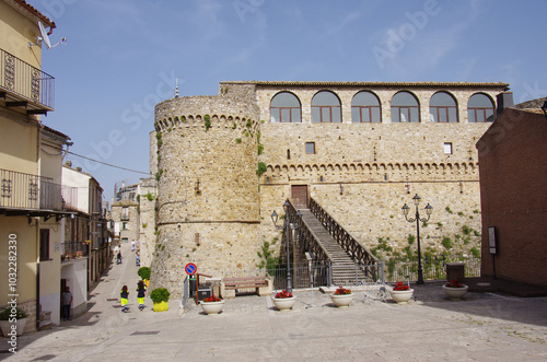 Civitacampomarano - Molise Angioino Castle - The first construction dates back, perhaps, to the 12th century