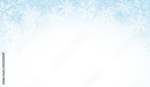 snowflake frame2_lightblue