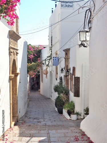 Ruelle de Lindos (Grèce)