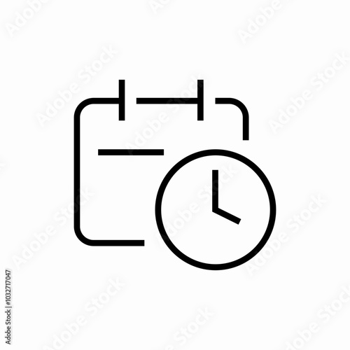 meeting deadlines icon sign vector