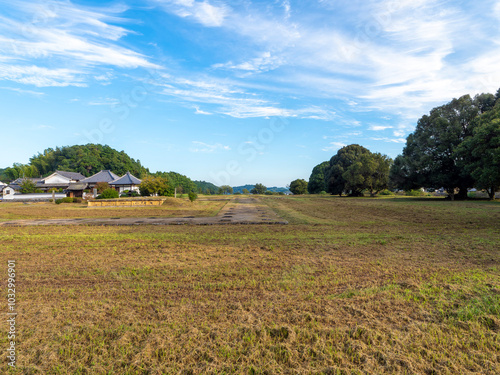 明日香村の川原寺跡弘福寺