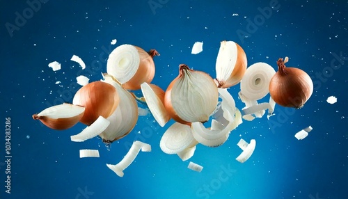 onion in air