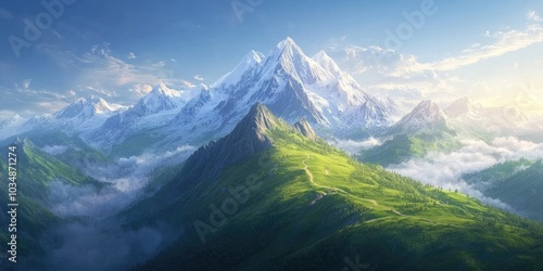 Scenic view of the Karawanks mountains featuring Hochstuhl, Klagenfurter Spitze, and Edelweiss Spitzen from an alpine vantage point, Scenic view of the mountains from an alpine vantage point