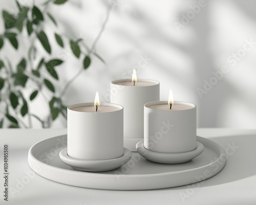 Candle - profesional mockup