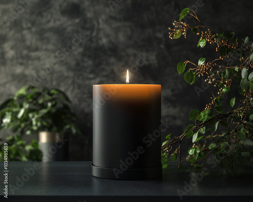 Candle - profesional mockup