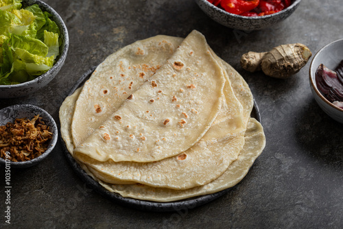 wrap tortilla de blé fait maison moelleux