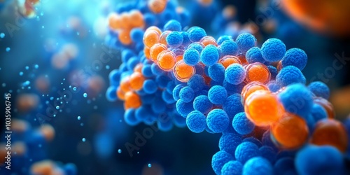 The intricate arrangement of lipids in relation to LDL protein B100.