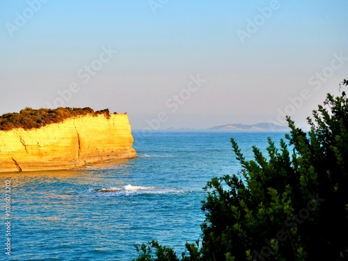 sunset over the sea