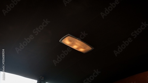 Map light in a car