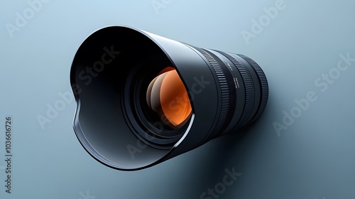 Camera lens. 