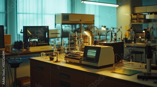 Electronic measuring instruments are utilized in the science laboratory